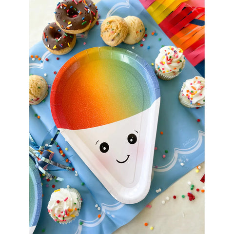 Shave Ice Party Plate