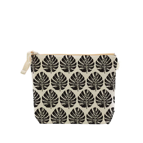 Tropical Monstera Pouch