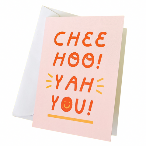 Chee Hoo, Yah You Greeting Card