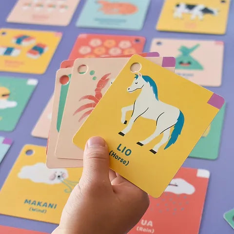 Keiki’s First ‘Ōlelo Hawai’i Flash Cards