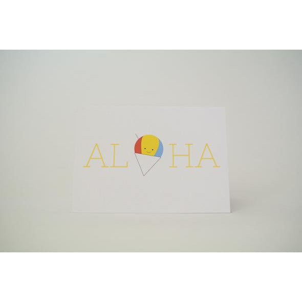 ALOHA Shave Ice Card