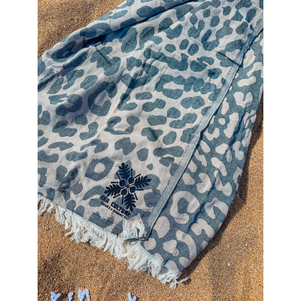 Miss Leopard Luxe Beach Towel