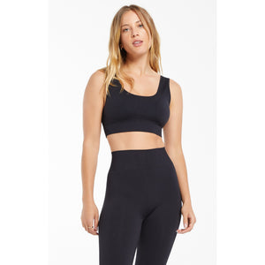 Work It Out Seamless Bra in Black